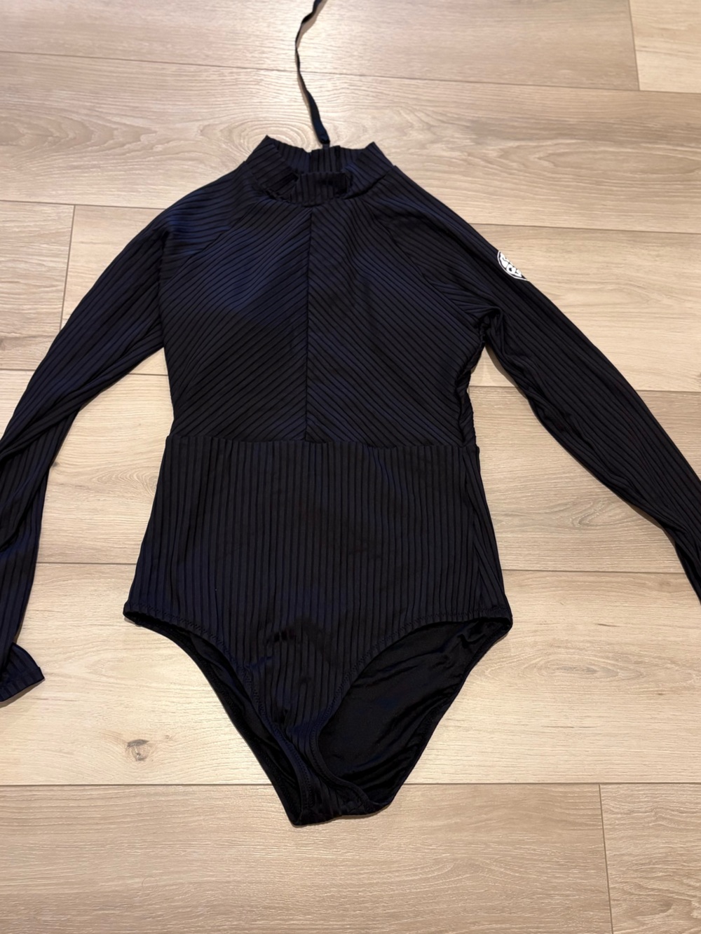 Rip Curl Black Long Sleeve One-Piece Swimsuit - Picture 6 of 13
